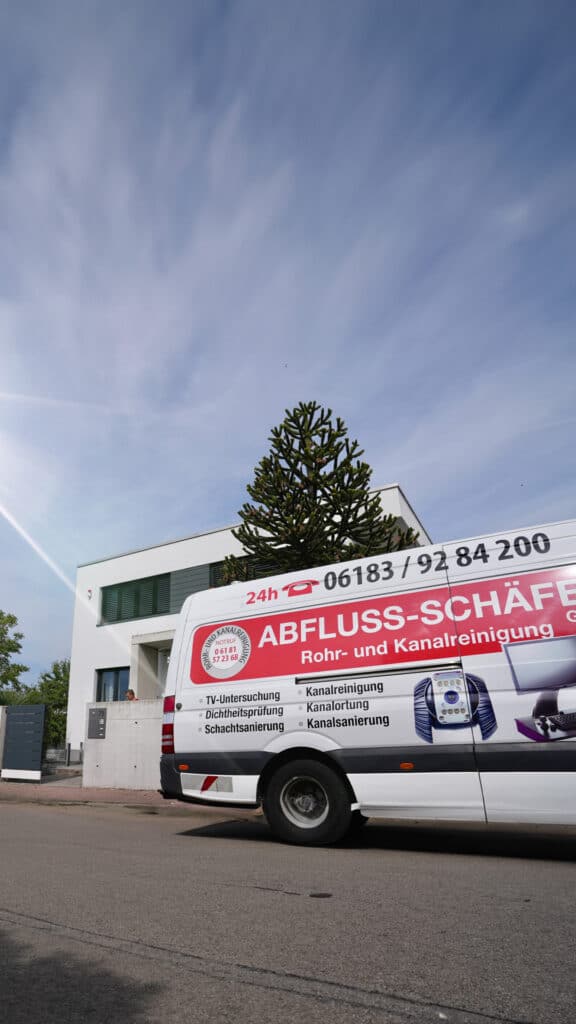 Einsatzfahrzeug in Frankfurt
